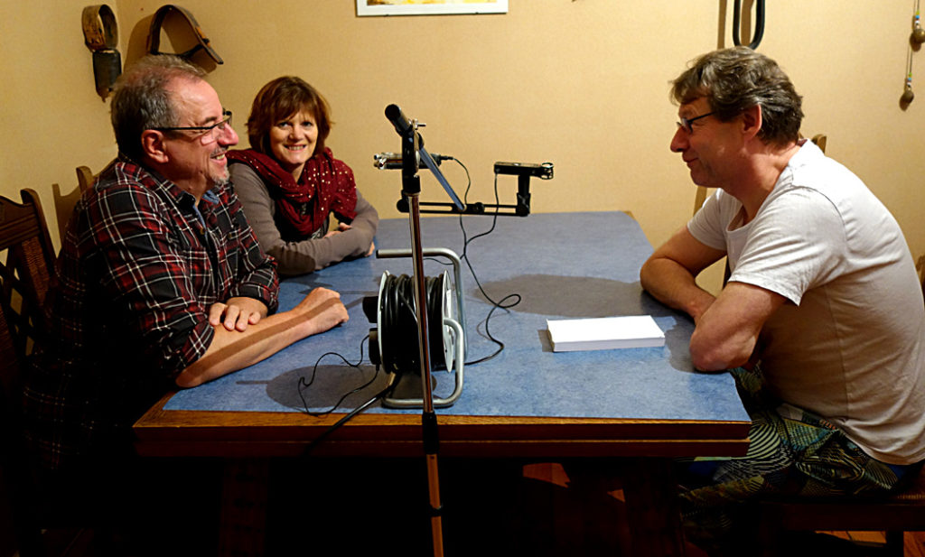 Yves et Maryse Gaget avec Lionel Dieu